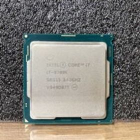 中古 INTEL Core i7 9700K (1151/3.60GHz/12M/C8/T8) 138481 状態： B:良品