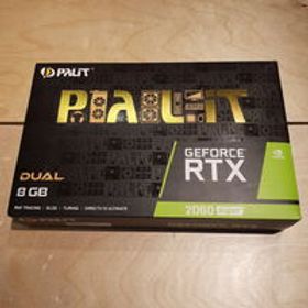 中古 Palit NE6206S018P2-1160A-1(RTX2060 SUPER Dual 8G) 192416 状態： C:並品