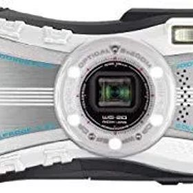 【中古】RICOH 防水デジタルカメラ RICOH WG-20 ホワイト 防水10m耐ショック1.5m耐寒-10度 RICOH WG-20WH 08064 9jupf8b