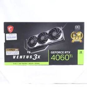 中古 MSI GeForce RTX 4060 Ti VENTUS 3X 8G OC?(RTX4060Ti 8GB) 158558 状態： B:良品