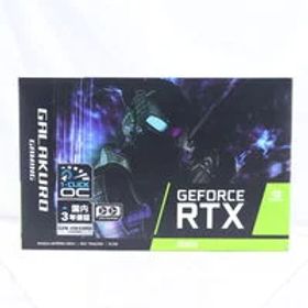中古 玄人志向 GG-RTX3060-E12GB/OC/DF (RTX3060 12GB) 144779 状態： D:訳あり品