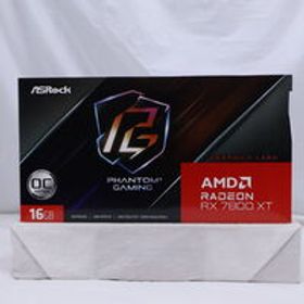 中古 ASRock RX7800XT PG 16GO RX7800XT Phantom GamingOC (RX7800XT 16GB) 162733 状態： B:良品