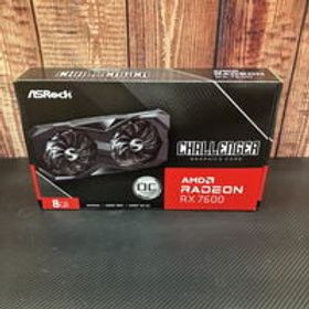 中古 ASRock RX7600 CL 8GO RX7600 Challenger 8G OC (RX7600 8G) 162749 状態： B:良品