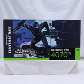 中古 玄人志向 GG-RTX4070Ti-E12GB/EX/TP2（RTX4070Ti 12GB） 3480042132 状態： B:良品