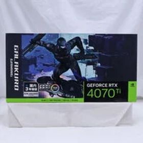 中古 玄人志向 GG-RTX4070Ti-E12GB/EX/TP2（RTX4070Ti 12GB） 3480042132 状態： B:良品
