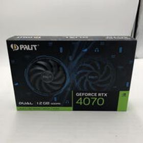 中古 Palit NE64070019K9-1048D(RTX4070 Dual GDR6) 192384 状態： B:良品