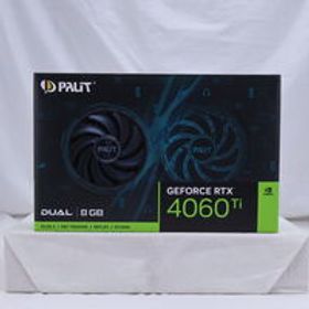 中古 Palit NE6406T019P1-1060D (RTX4060Ti Dual 8G) 175562 状態： B:良品