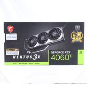 中古 MSI GeForce RTX 4060 Ti VENTUS 3X 8G OC?(RTX4060Ti 8GB) 158558 状態： B:良品