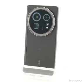 【中古】SHARP(シャープ) AQUOS R9 pro 512GB ブラック SH-M30 SIMフリー 【377-ud】
