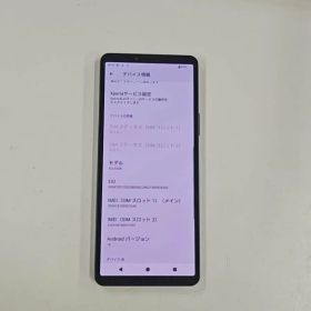 Xperia 10 VI XQ-ES44 SIMフリー 量販店版 動作確認済み 中古 C08223