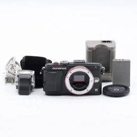 【極上品】ショット数「1,962回」OLYMPUS PEN Lite E-PL6 ボディブラック オリンパス