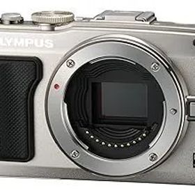 【中古】(非常に良い)OLYMPUS ミラーレス一眼 PEN Lite E-PL6 ボディ シルバー E-PL6 BODY SLV