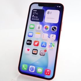 【SIMフリー】iPhone12 128GB レッド 電池100％ 利用制限〇