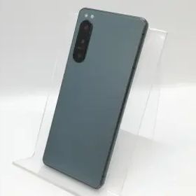 【中古】SONY 国内版 【SIMフリー】 Xperia 5 IV 8GB 256GB XQ-CQ44/G グリーン【京都】保証期間１ヶ月【ランクC】