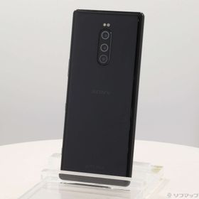 (中古)SONY Xperia 1 128GB ブラック J9110JP SIMフリー(297-ud)