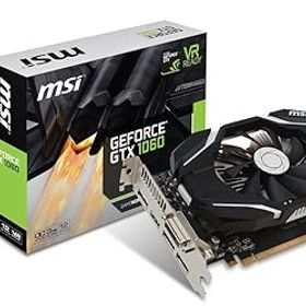 【中古】MSI GeForce GTX 1060 3G OC グラフィックスボード VD6196