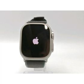 【中古】Apple Apple Watch Ultra2 49mm Cellular チタニウムケース/ブルー/ブラックトレイルループ(M/L) MRF63J/A【ECセンター】保証期間1ヶ月【ランクB】