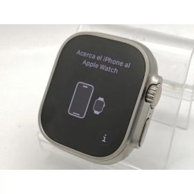 【中古】Apple Apple Watch Ultra2 49mm Cellular チタニウムケース/ブルー/ブラックトレイルループ(M/L) MRF63J/A【ECセンター】保証期間1ヶ月【ランクA】