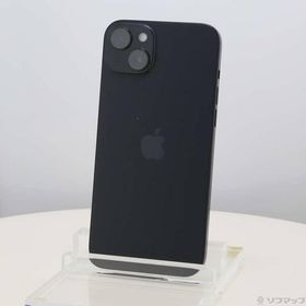 〔中古〕Apple(アップル) iPhone15 Plus 512GB ブラック MU0T3J／A SIMフリー〔377-ud〕
