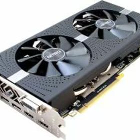 【中古】Sapphire 11266-14-20G Radeon NITRO+ RX 570 4GB GDDR5 DUAL HDMI DVI-D DUAL DP バックプレート付き UEFI PCI-E グラフィックカード