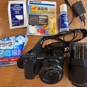 【美品】Sony α6400ミラーレス一眼E55-210mm•16-50