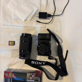 SONY α6400 ダブルズームレンズキット＋SDカード＋クリーニングキット