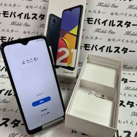 「モバイルスター」 SIMフリー Galaxy A21 SCV49 黒