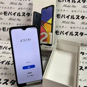 「モバイルスター」美品 SIMフリー Galaxy A21 SCV49 黒