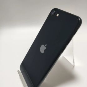 iPhoneSE3 64GB 新品バッテリー100％ SIMフリー 整備保証付き 本体 中古 ミッドナイト 目立った傷や汚れなし