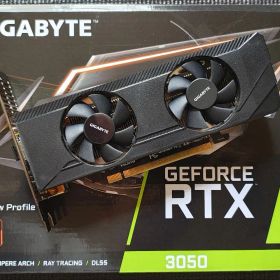 GIGABYTE GeForce RTX3050 LP 6G OC 動作確認済み