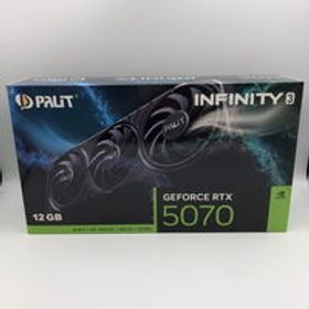 中古 Palit NE75070019K9-GB2050S (RTX5070 12GB Infinity 3) 188943 状態： C:並品