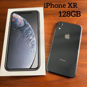 iPhoneXR：128GB ブラック iPhone SIMフリー