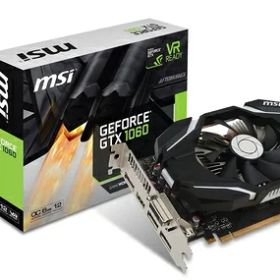 【中古】 MSI GeForce GTX 1060 6G OC グラフィックスボード VD6195
