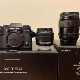 【セール！セットでお得！】FUJIFILM X-T50 ボディ ＋ レンズ2本
