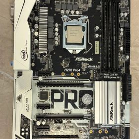 ASRock H270 Pro4＋Core i7-6700K＋DDR4 16GB