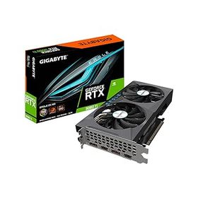 【中古】(非常に良い)GIGABYTE NVIDIA GeForce RTX3060Ti 搭載 グラフィックボード GDDR6 8GB 【国内正規代理店品】 GV-N306TEAGLE OC-8GD R2.0