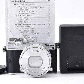 [良品] 2530ショット Nikon 1 J5 10-30mm 1:3.5-5.6 VR ミラーレス デジタル一眼レフカメラ #3032768A