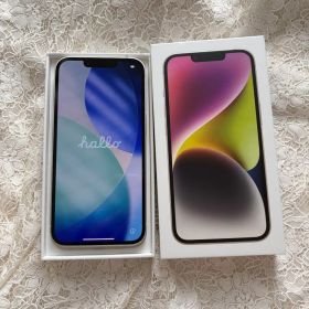 Apple iPhone 14 本体 ホワイト 箱付き