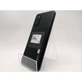 【中古】Oppo 楽天モバイル 【SIMフリー】 OPPO A55s 5G ブラック 4GB 64GB CPH2309【ECセンター】保証期間１ヶ月【ランクA】