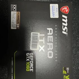 MSI GeForce GTX 1060 6GB 箱付き
