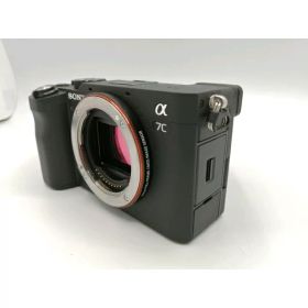 【中古】SONY α7C ボディ ILCE-7C ブラック【ECセンター】保証期間1ヶ月【ランクA】