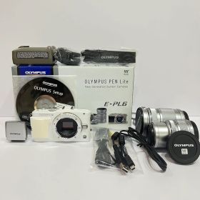 OLYMPUS PEN Lite E-PL6 ホワイト 本体 多少のお値下げ◎