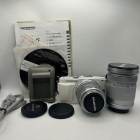 OLYMPUS PEN Lite E-PL6 ダブルズームキット シルバー 美品