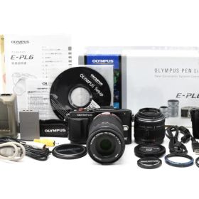 ◼︎ 美品 オリンパス OLYMPUS PEN Lite E-PL6 ダブルレンズ