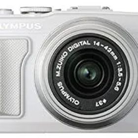 【中古】(非常に良い)OLYMPUS ミラーレス一眼 PEN Lite E-PL6 レンズキット ホワイト E-PL6 LKIT WHT