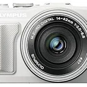 【中古】OLYMPUS ミラーレス一眼 PEN Lite E-PL6 EZレンズキット ホワイト E-PL6 EZ LKIT WHT
