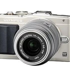 【中古】(非常に良い)OLYMPUS ミラーレス一眼 PEN Lite E-PL6 レンズキット シルバー E-PL6 LKIT SLV
