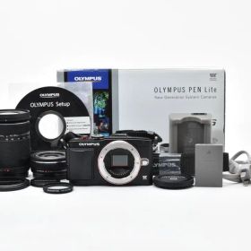 【箱付】OLYMPUS PEN Lite E-PL6 ダブルズームキット
