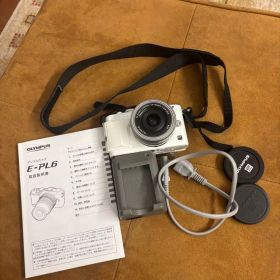 OLYMPUS E-PL6 本体 ミラーレス一眼 ホワイト 望遠レンズもセット