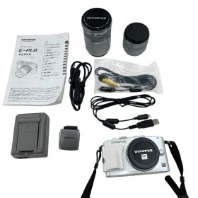 186000 現状品 OLYMPUS オリンパス ミラーレス一眼 E-PL6 ホワイト
